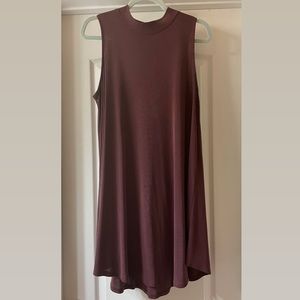 Deep Burgunday knee length dress size XL